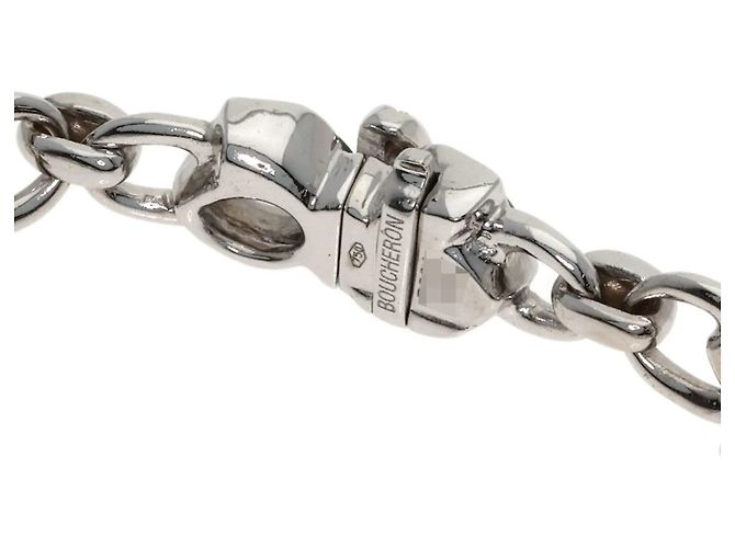 Bracciale Boucheron Ribbon Motif Quartz Diamond D'oro - vista 5