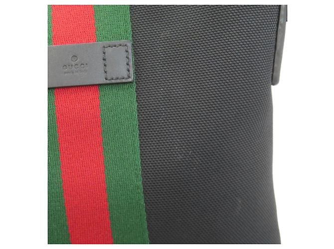 Borsa a tracolla Gucci Sherry Line Nero - vista 10