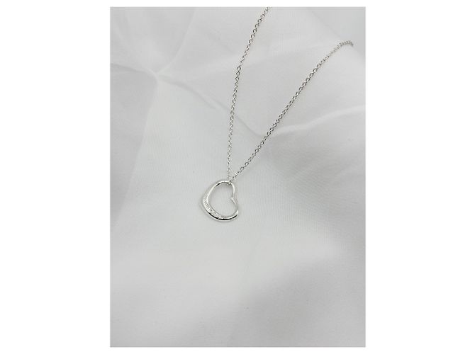 Tiffany & Co Collana Open Heart con Pendente in Argento - vista 6