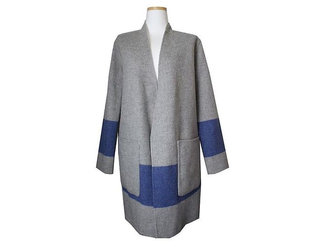 Rag & Bone Reversibler Mantel Blau - Ansicht 4
