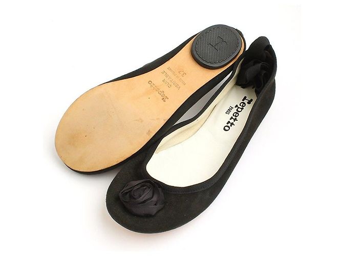 Repetto Scarpe basse con nastro nero - vista 3