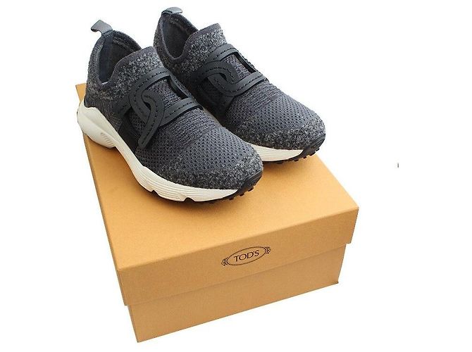 Tod's Graue Bouclé-Sneaker Braun - Ansicht 5