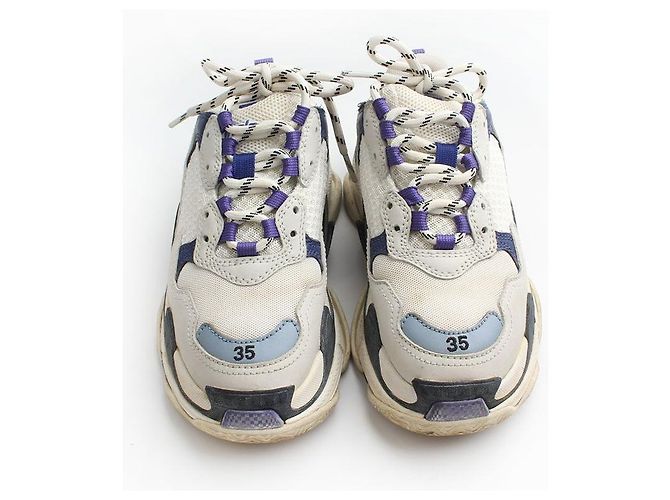 Balenciaga Sneakers Kopfcore Blu - vista 2