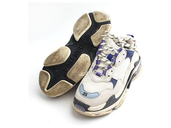 Balenciaga Sneakers Kopfcore Blu - vista 3
