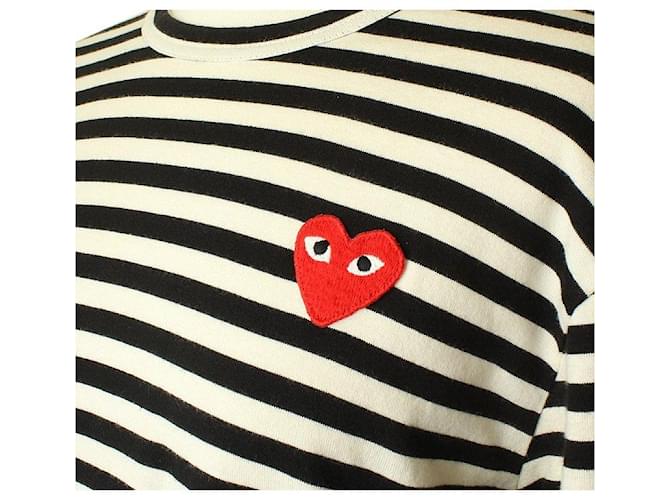 Comme Des Garcons Schwarz-weiß gestreiftes Oberteil Mehrfarben - Ansicht 4