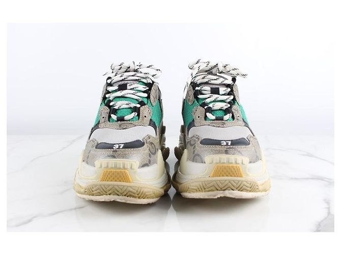 Gucci Triple Hacker Sneaker Blau - Ansicht 3
