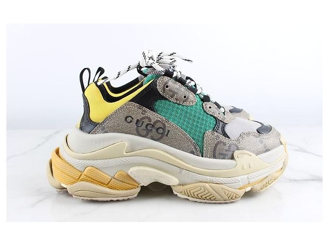 Gucci Triple Hacker Sneaker Blau - Ansicht 5