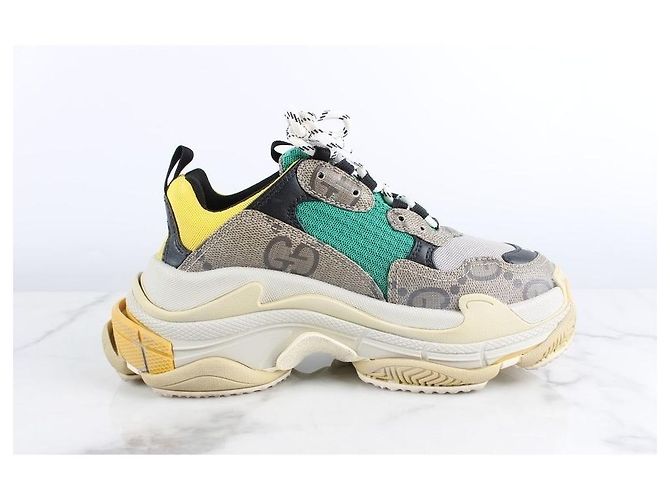 Gucci Triple Hacker Sneaker Blau - Ansicht 6
