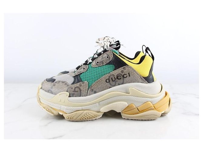 Gucci Triple Hacker Sneaker Blau - Ansicht 7