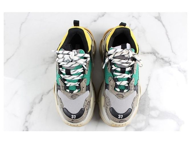 Gucci Triple Hacker Sneaker Blau - Ansicht 9