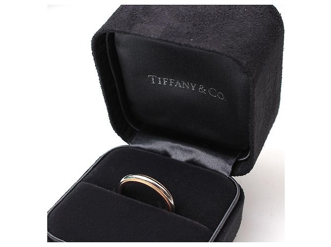 Tiffany & Co Anello in oro giallo milgrain Arancione - vista 3
