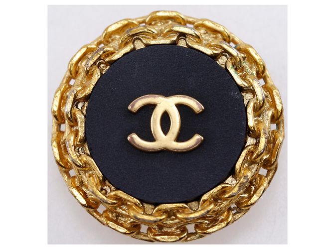 Orecchini a clip Chanel Vintage Nero - vista 7