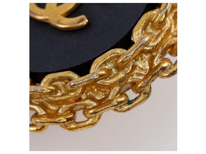 Orecchini a clip Chanel Vintage Nero - vista 9