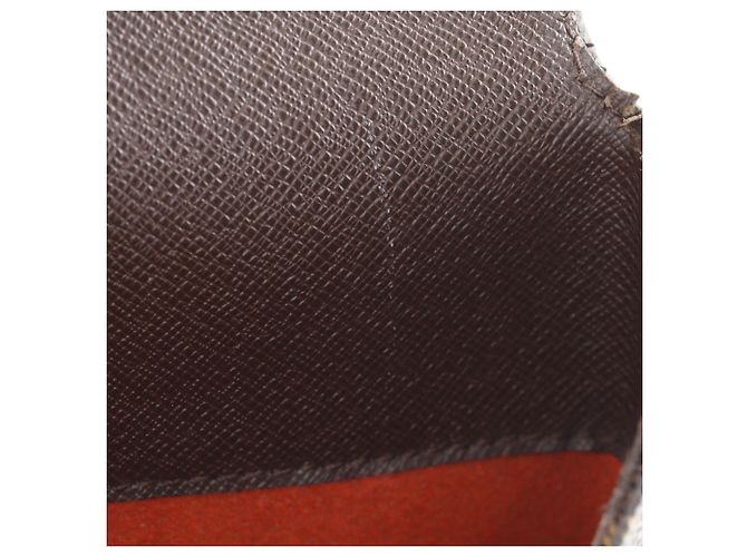 Borsa a tracolla Louis Vuitton Musette Tango Marrone Damier ebene - vista 10