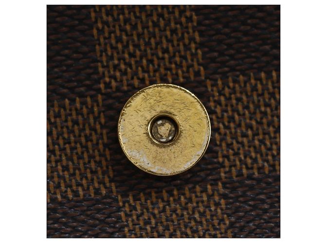 Borsa a tracolla Louis Vuitton Musette Tango Marrone Damier ebene - vista 15