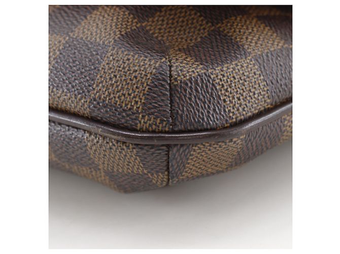 Borsa a tracolla Louis Vuitton Musette Tango Marrone Damier ebene - vista 5