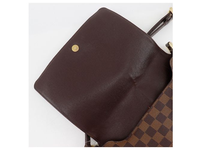 Borsa a tracolla Louis Vuitton Musette Tango Marrone Damier ebene - vista 8