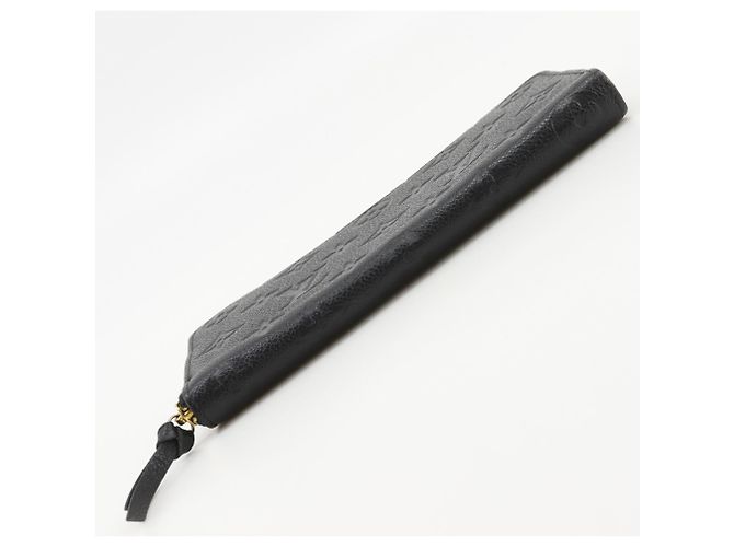 Louis Vuitton Portefeuille Clement Long Wallet Schwarz - Ansicht 11