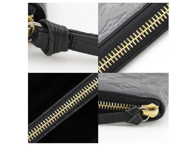 Louis Vuitton Portefeuille Clement Long Wallet Schwarz - Ansicht 14