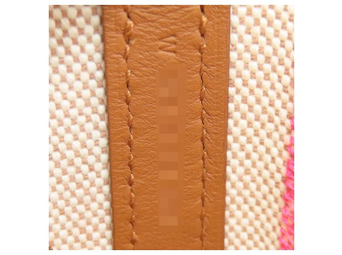 Hermès Borsa Hermes Picotin Lock PM in Ecru e Fauve Rosso D'oro Crudo - vista 7