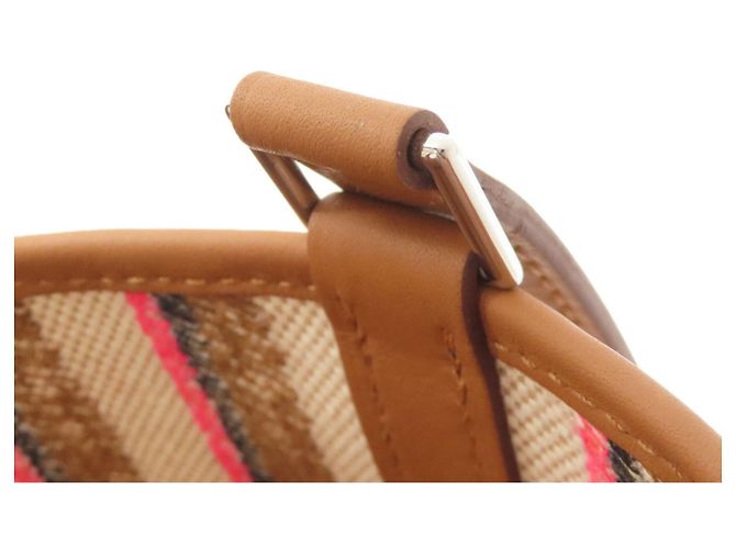 Hermès Borsa Hermes Picotin Lock PM in Ecru e Fauve Rosso D'oro Crudo - vista 9