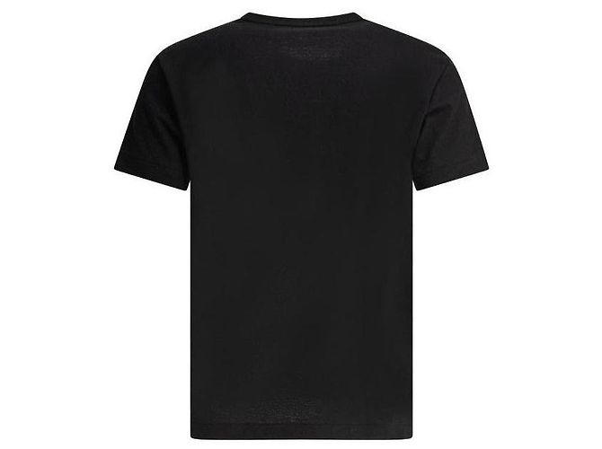 Comme Des Garcons T-Shirt mit kurzen Ärmeln Red Heart Patch AX Schwarz - Ansicht 5