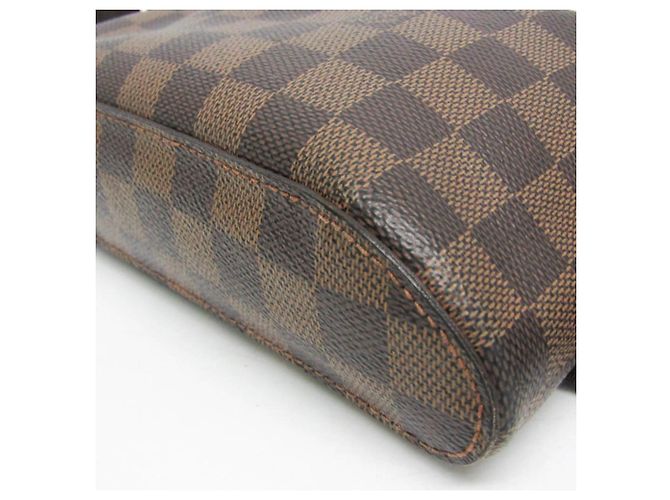 Marsupio Louis Vuitton Geronimos Damier Marrone - vista 7