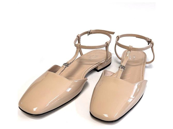 Gucci Flache Lederschuhe Mehrfarben - Ansicht 6