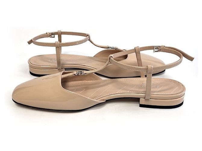 Gucci Flache Lederschuhe Mehrfarben - Ansicht 9