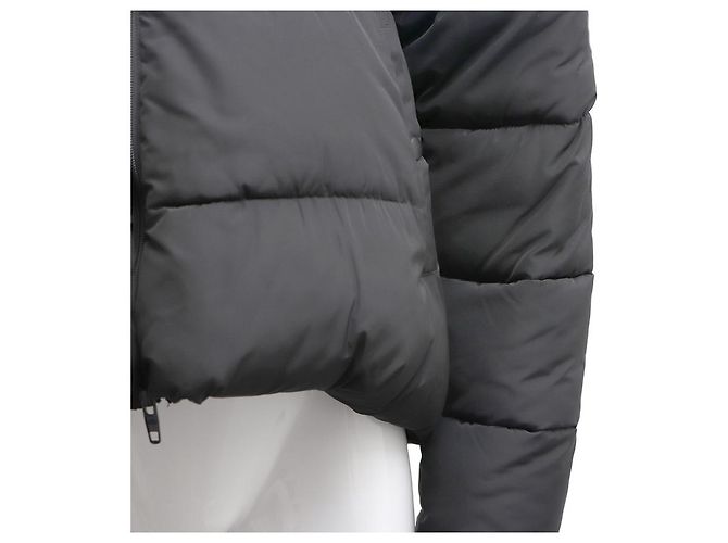 Balenciaga C-Shape Puffer Jacket Black - view 14
