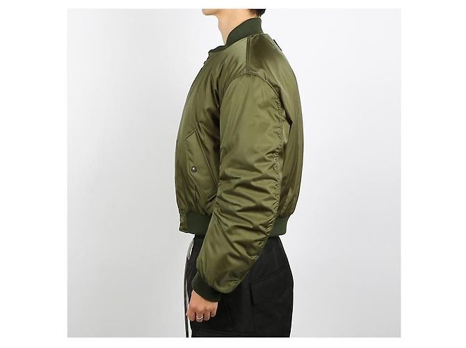 Prada Recycled Nylon Crop Down Jacket - view 11