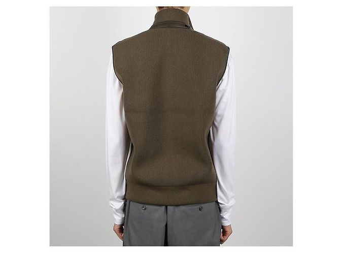 Tom Ford Suede Down Vest Green - view 4