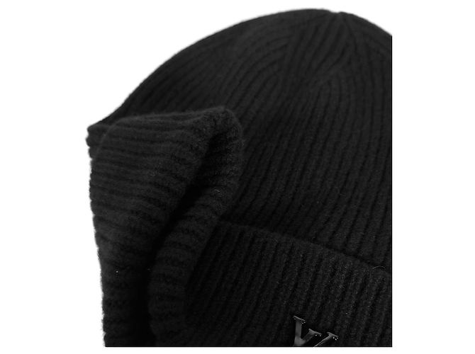 Louis Vuitton Berretto in cashmere Nero - vista 6