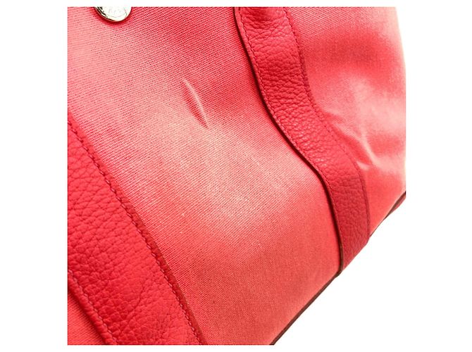 Hermès Borsa Hermes Garden Party TPM Silver Rosa - vista 14