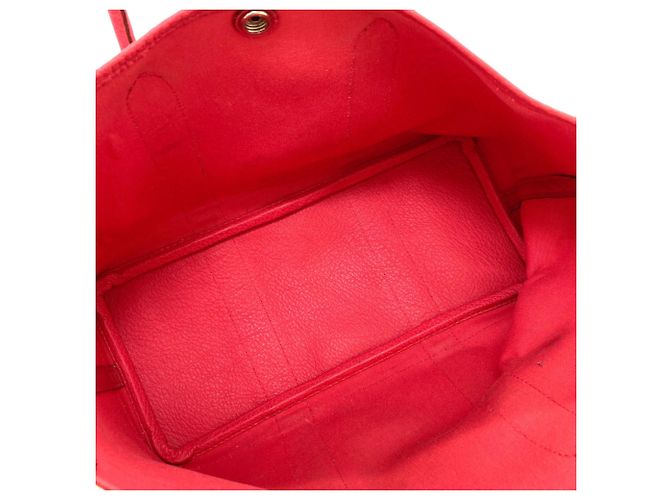 Hermès Borsa Hermes Garden Party TPM Silver Rosa - vista 5