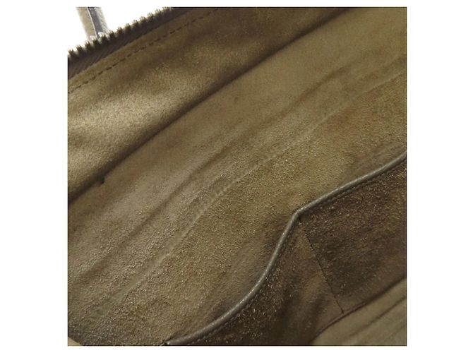 Céline Celine Luggage Micro Handbag Grau - Ansicht 10