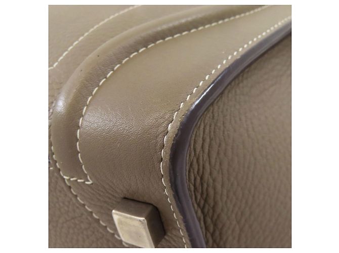 Céline Celine Luggage Micro Handbag Grau - Ansicht 19