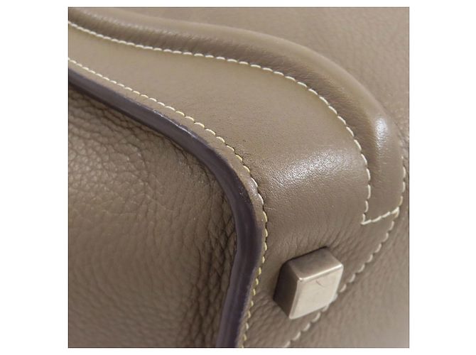 Céline Celine Luggage Micro Handbag Grau - Ansicht 22