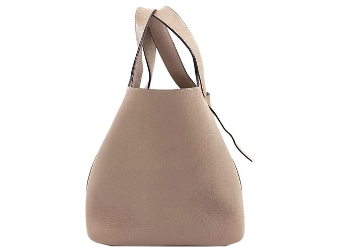 Hermès Borsa Hermes Picotin PM in Gris Tourterelle Grigio - vista 3