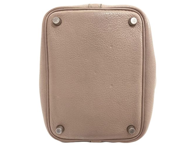 Hermès Borsa Hermes Picotin PM in Gris Tourterelle Grigio - vista 4