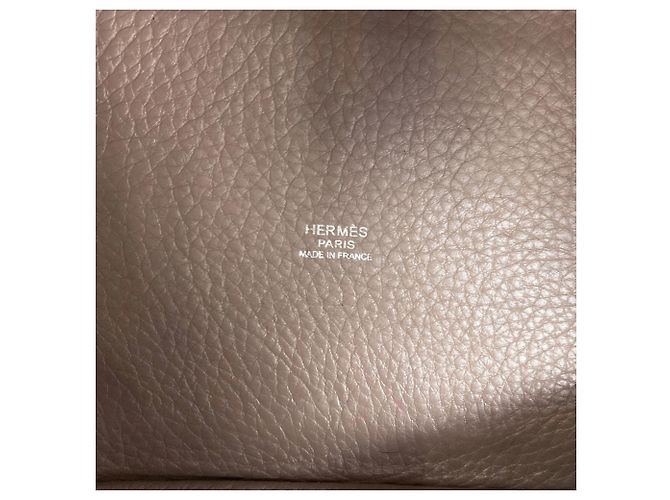 Hermès Borsa Hermes Picotin PM in Gris Tourterelle Grigio - vista 6