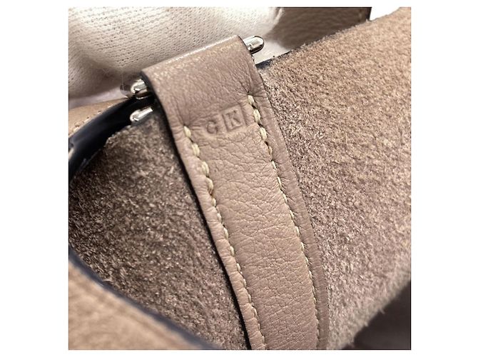 Hermès Borsa Hermes Picotin PM in Gris Tourterelle Grigio - vista 7