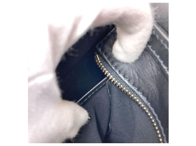 Céline Borsa 2-Way Celine Luggage Nano Nero Beige Cachi - vista 11