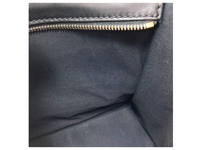 Céline Borsa 2-Way Celine Luggage Nano Nero Beige Cachi - vista 12