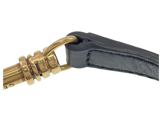 Céline Borsa 2-Way Celine Luggage Nano Nero Beige Cachi - vista 22