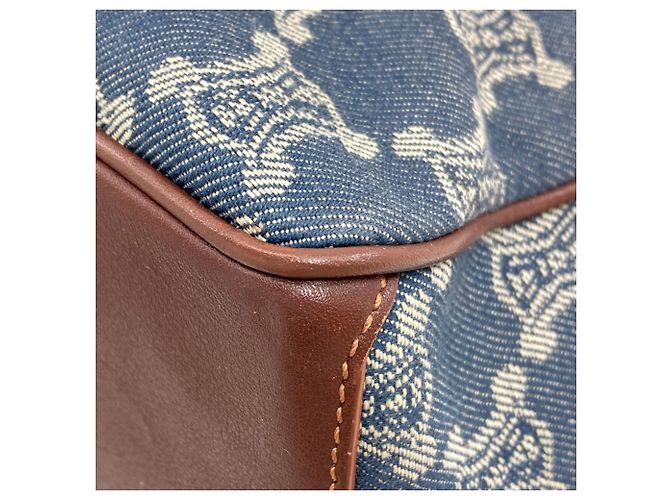 Céline Celine Boogie Bag Handtasche Braun Dunkelblau - Ansicht 18