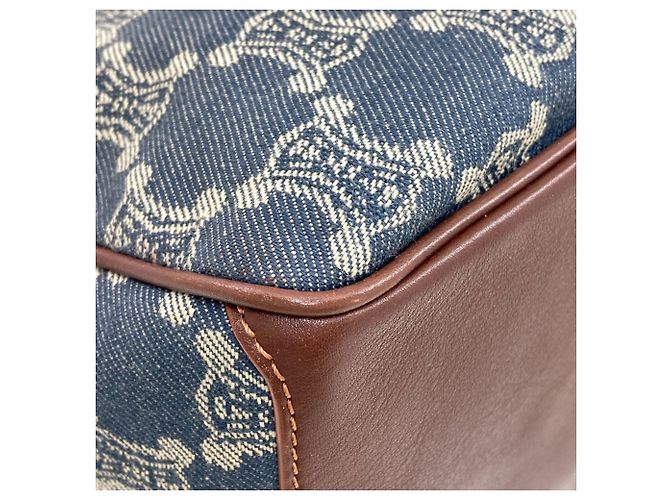 Céline Celine Boogie Bag Handtasche Braun Dunkelblau - Ansicht 21