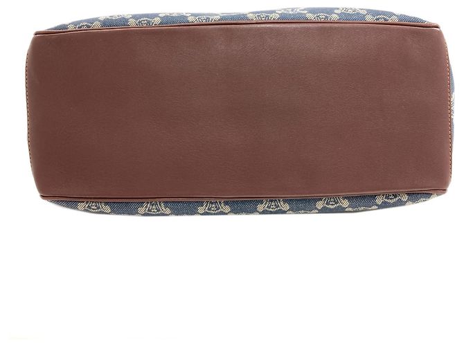 Céline Celine Boogie Bag Handtasche Braun Dunkelblau - Ansicht 4