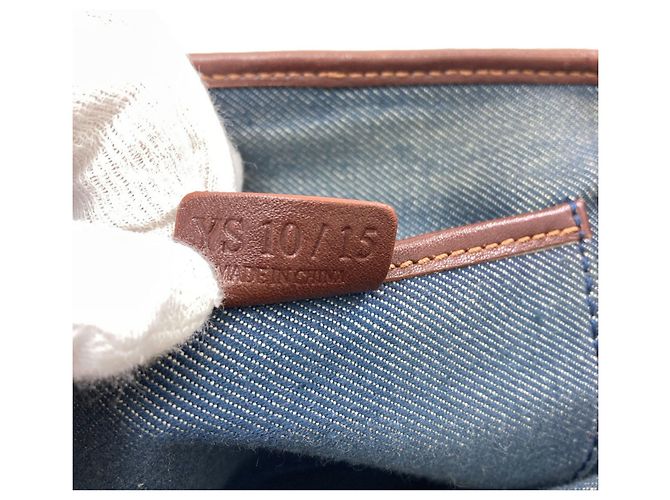 Céline Celine Boogie Bag Handtasche Braun Dunkelblau - Ansicht 7