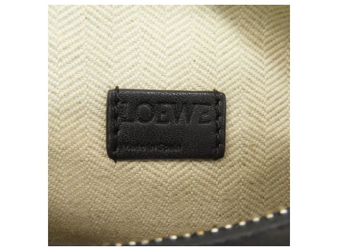 Borsa 2-Way Loewe Puzzle Bag Mini Marrone Nero Bianco - vista 6